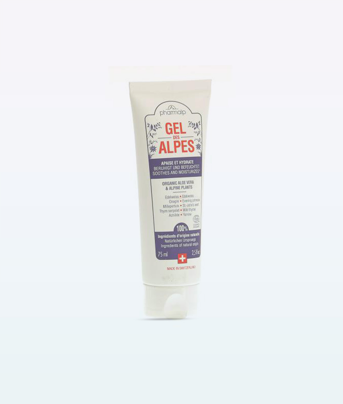 Gel Des Alpes For Sensitive Skin - 75 ml gentle skincare solution.