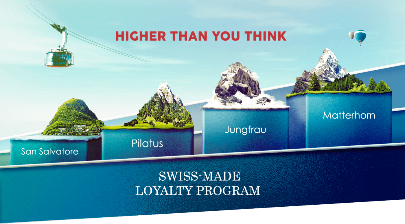 Swiss Made Loyalty Program: Immerse yourself in a premium loyalty program proudly crafted in Switzerland. Our exclusive Swiss Made loyalty program ensures exceptional rewards and benefits for our valued members. Elevate your