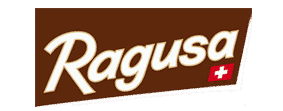 Ragusa brand's logo depicted against a rich brown backdrop.