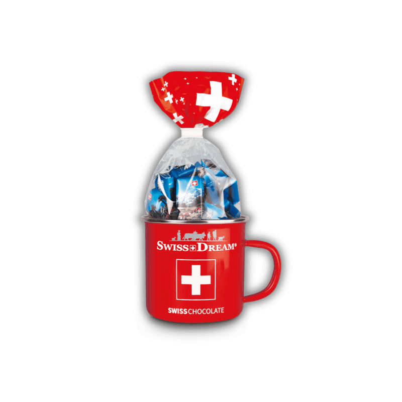 Swiss Mug With Napolitains Chocolate | Swiss Dream