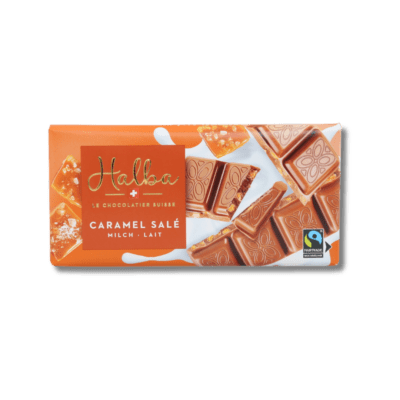 Orange Milk Chocolate Bar 100 g | Halba - Swiss Made Direct