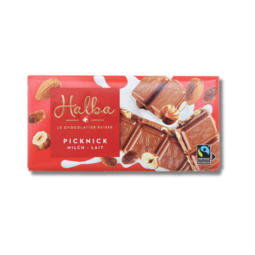picknick-melkchocoladereep-100g-halba