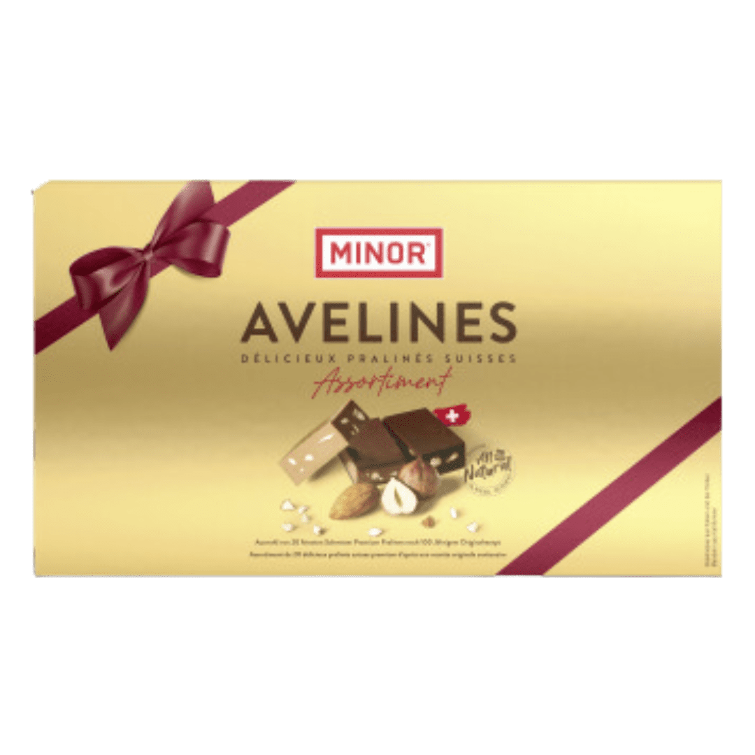 Minor Avelines Pralines - Swiss Made Direct Minor Avelines Pralines - Swiss Made Direct